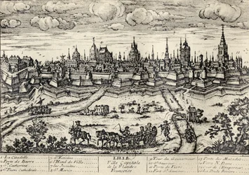 View of Lille, from 